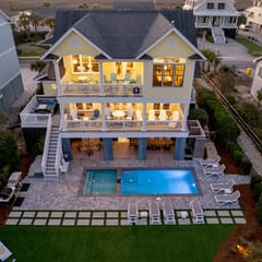 Palmettos & Sunshine: Oceanfront w/ Pool, Hot Tub, & Stunning Views
